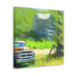 Old Pickup Trucks - Canvas