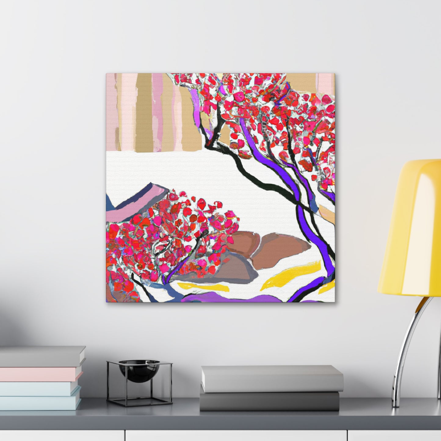 Cherry Blossom Reflection - Canvas