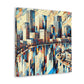 Orlando's Colorful Urban Expression - Canvas