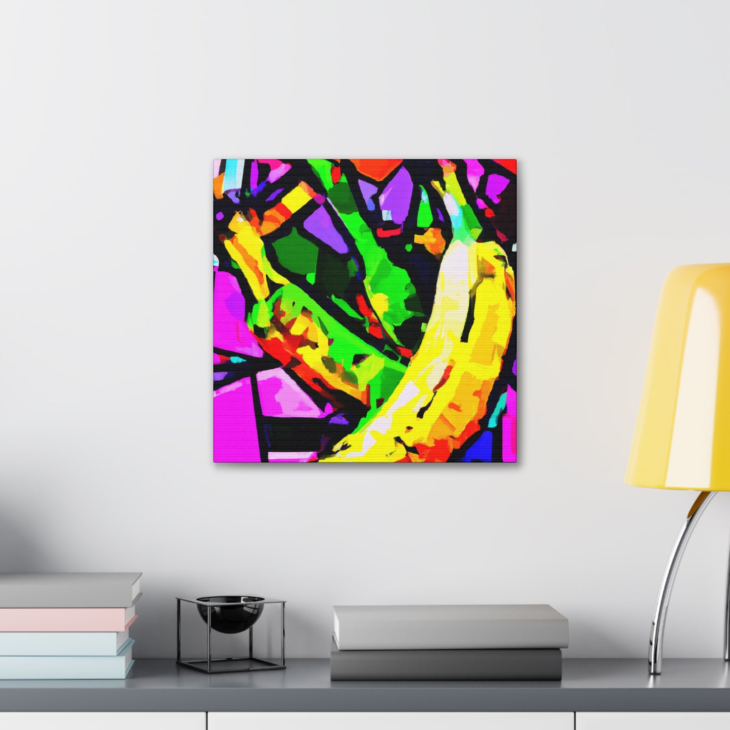 Bananna Pop Explosion - Canvas