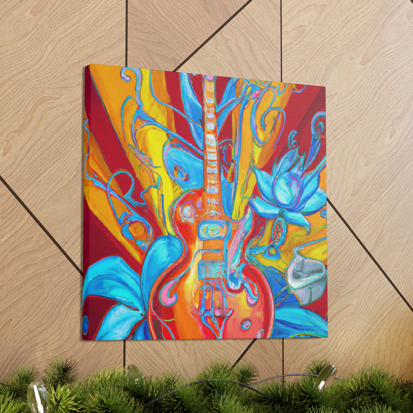 Gibson in Art Nouveau - Canvas