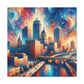 "Urban Impression: Monumental Serenity" - Canvas