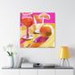 Orange Fauve Ablaze - Canvas