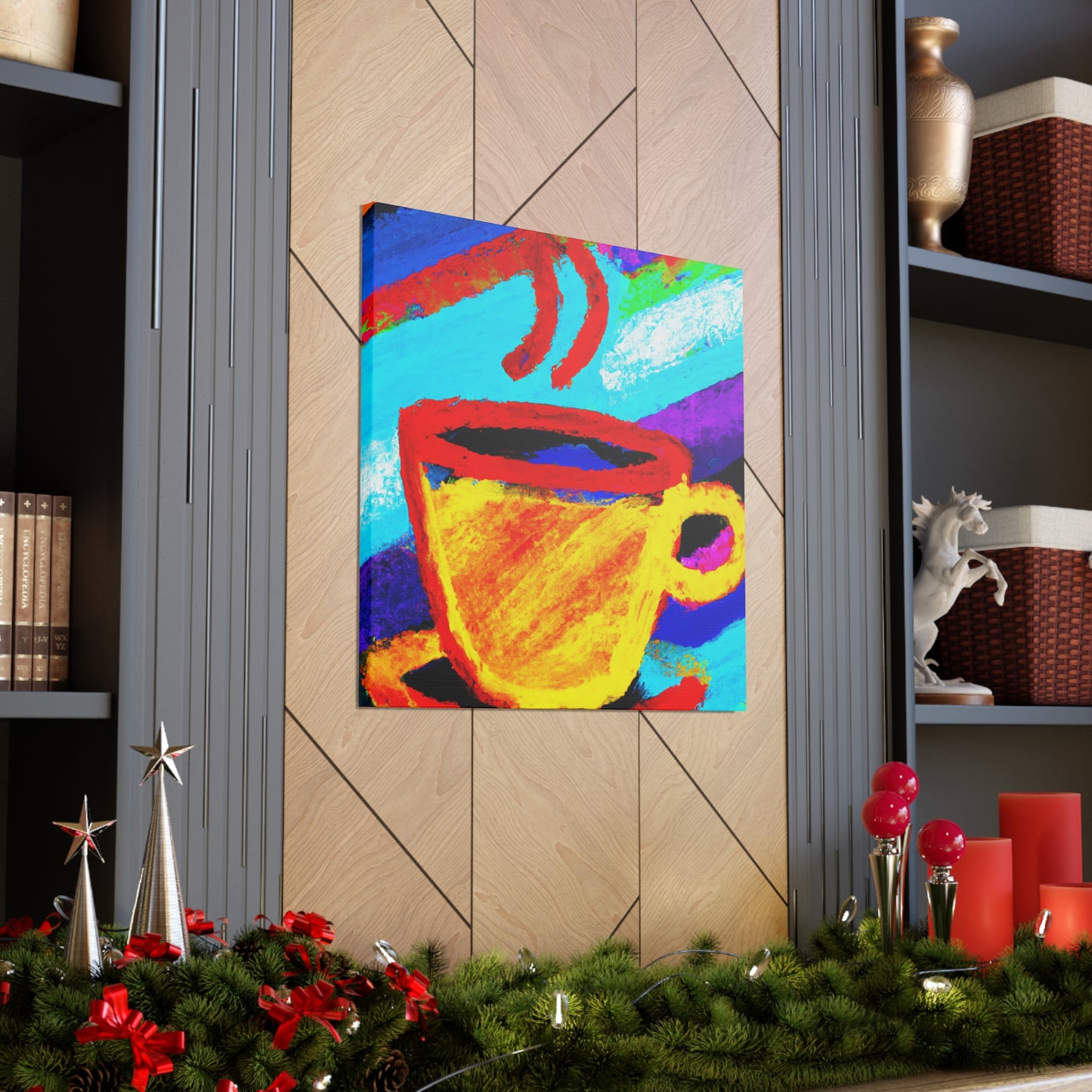 "Cup of Fauvism Joy" - Canvas