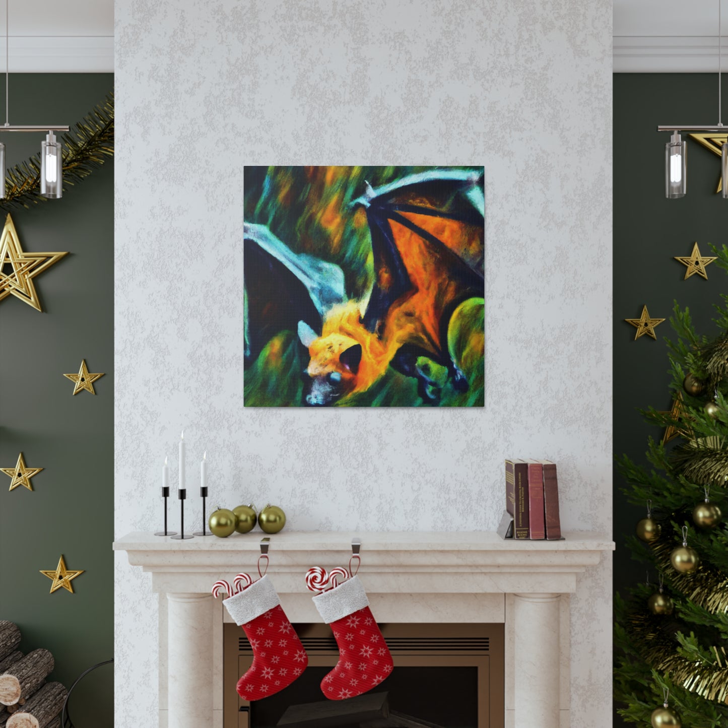 Mystic Indian Flying Fox - Canvas