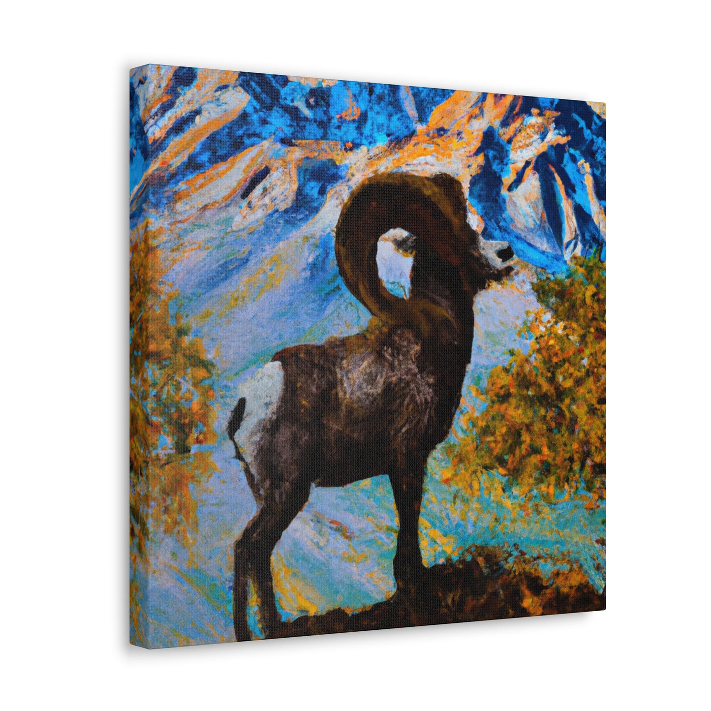 "Big Horn Majesty" - Canvas