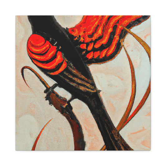 "Red Winged Splendor" - Canvas