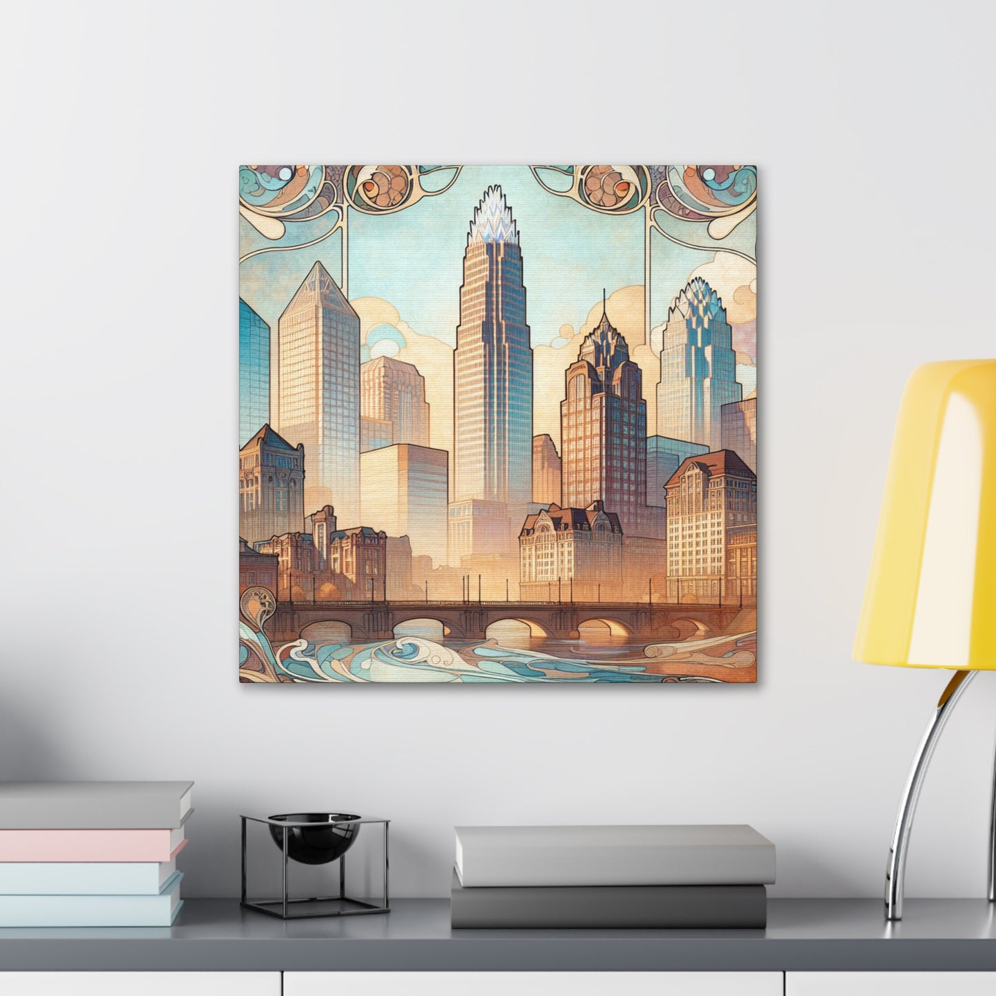 "Enchanting Charlotte Vignette" - Canvas