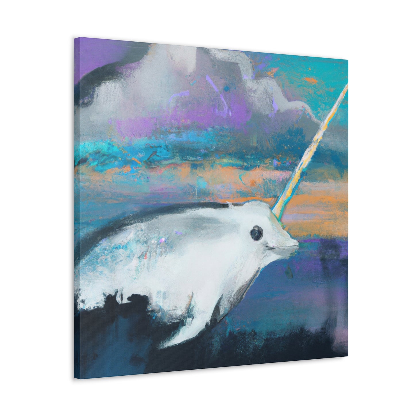 "Narwhal in Symphony." - Canvas