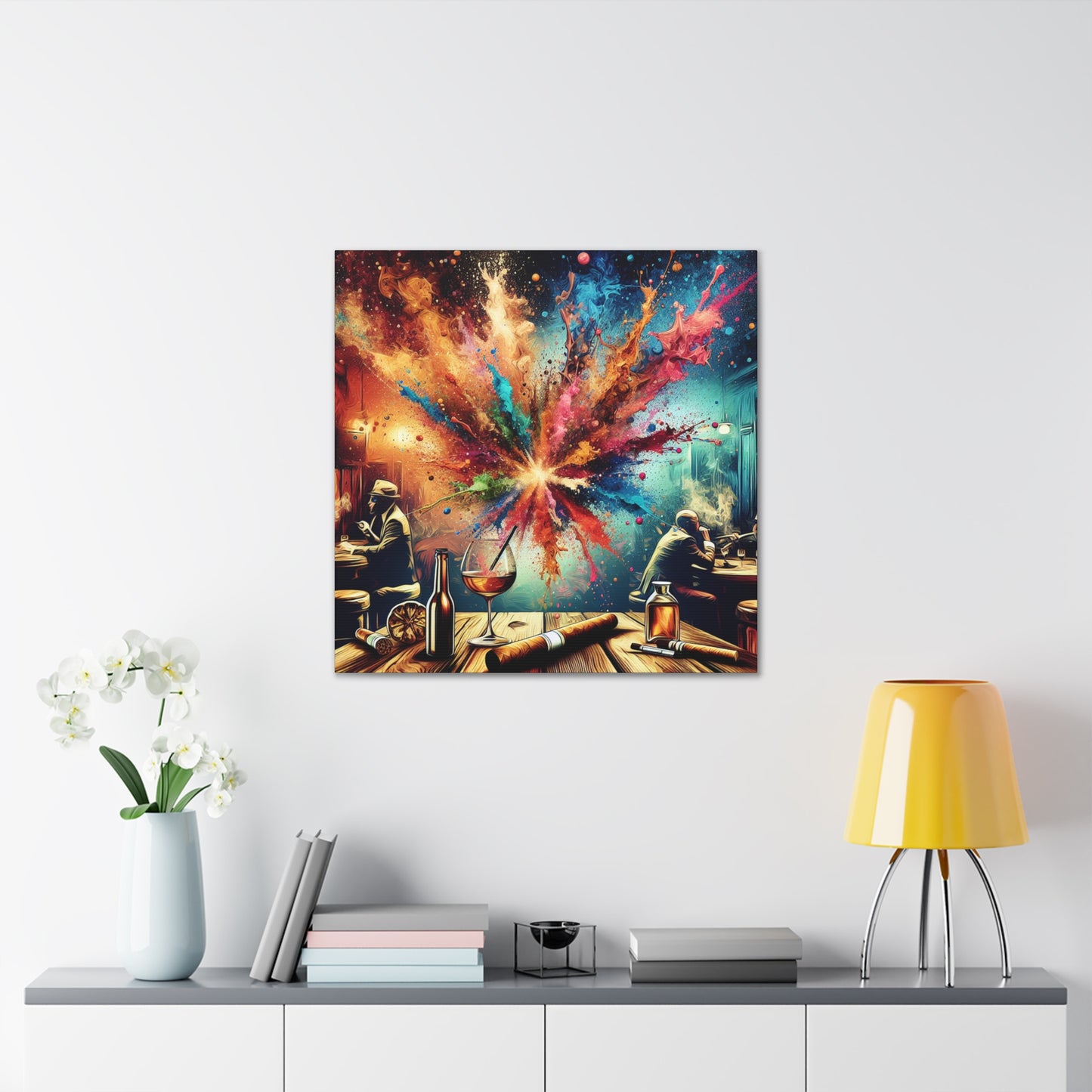 Lively Lounge Lights - Canvas