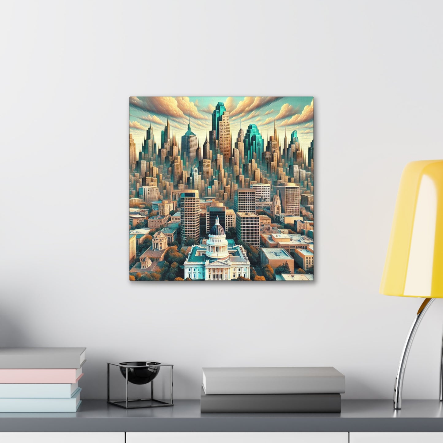 Dreamscape of Sacramento - Canvas