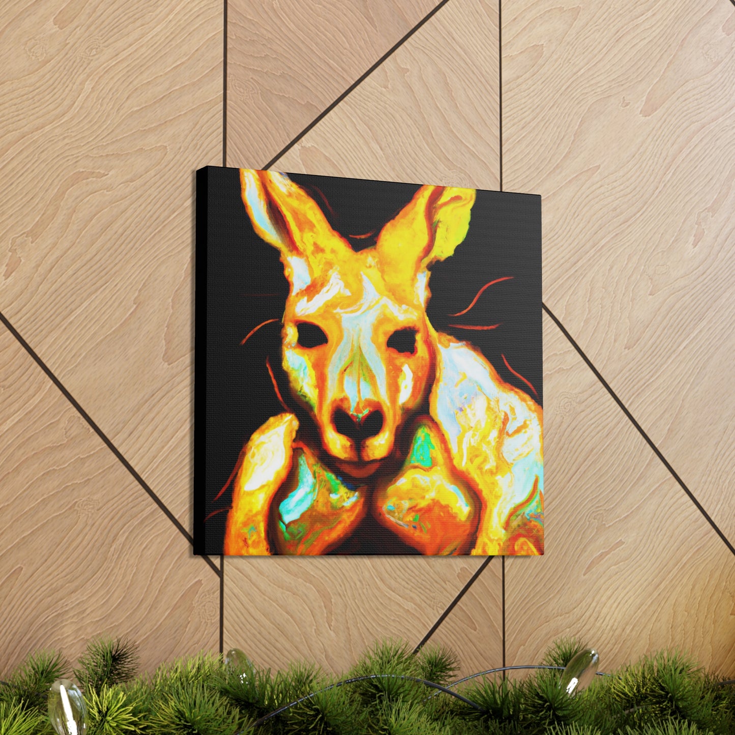 "Wallaby in Surrealism" - Canvas