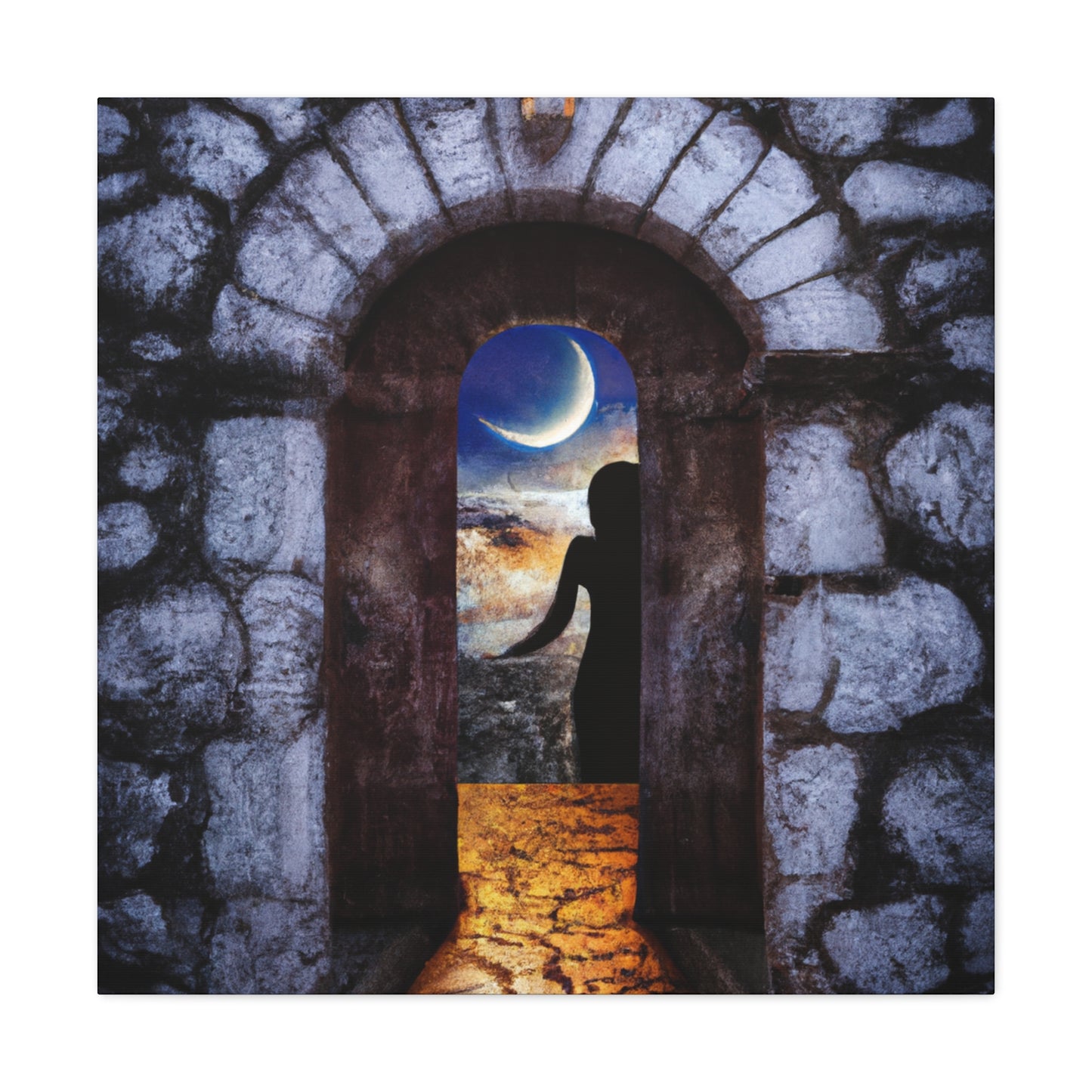 Enchanted Dreamscape Scene - Canvas