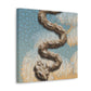 Rattlesnake On Canvas - Canvas