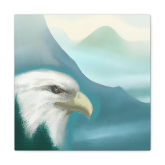 Bold Eagle's Freedom - Canvas