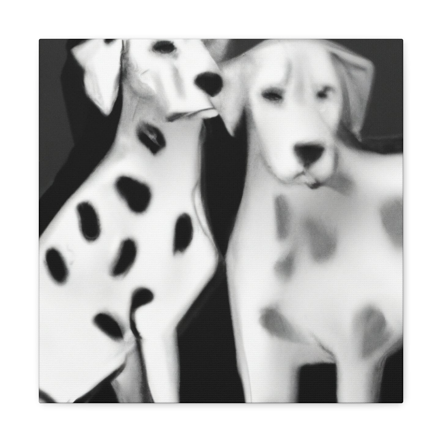 Dalmatian Spot Spectacle - Canvas