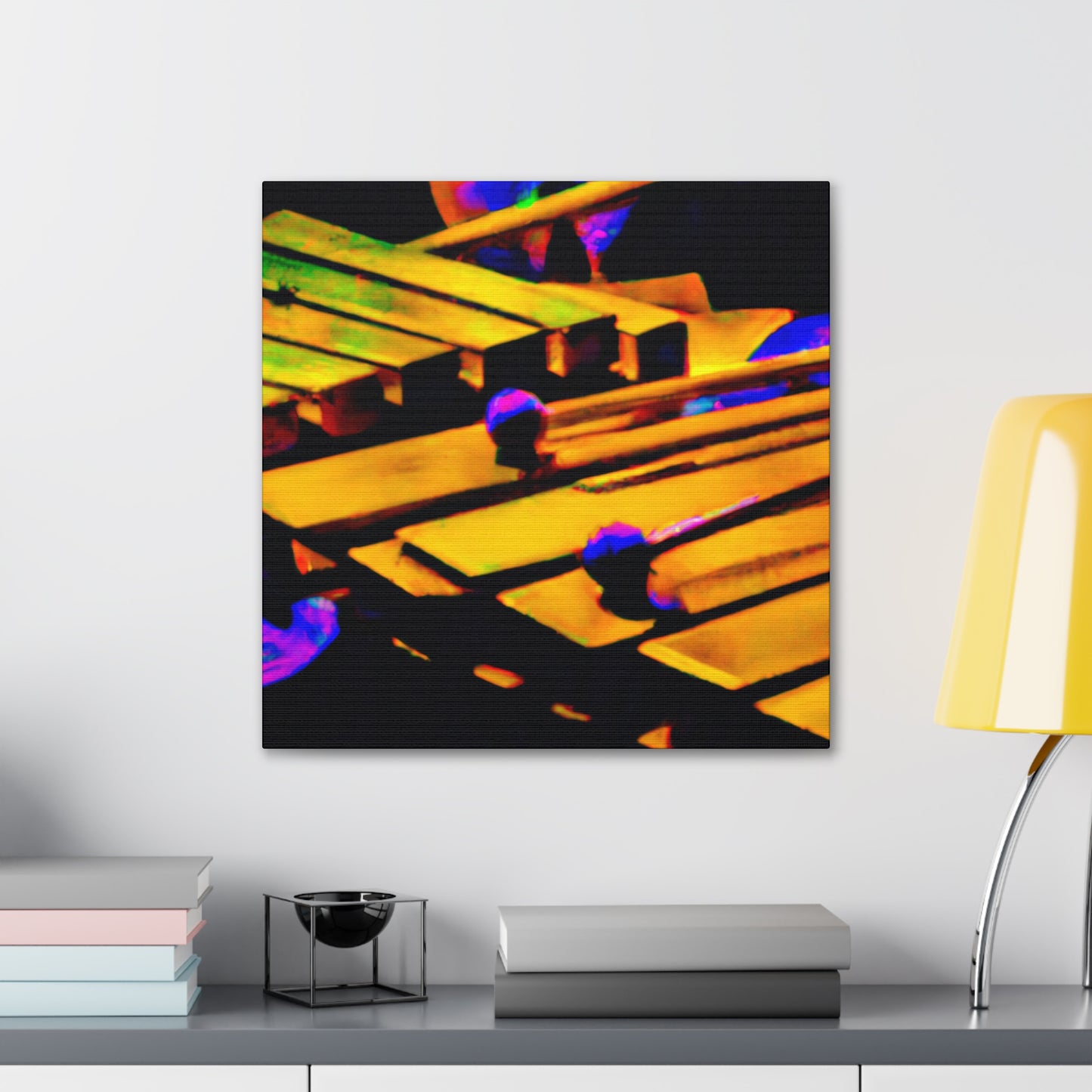 Xylophone in Colorful Harmony - Canvas