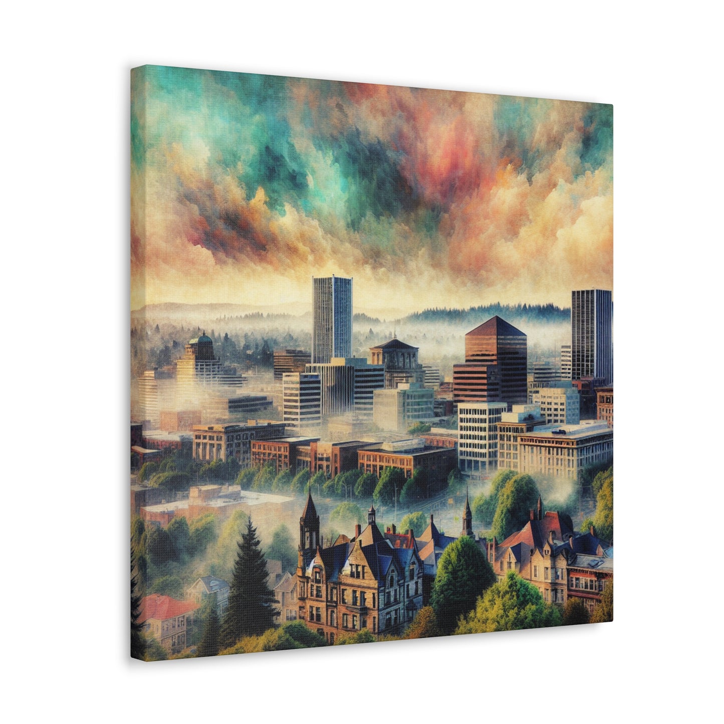 "Enchanting Portland: A Renaissance" - Canvas