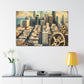 "Aetherial Miami Metropolis" - Canvas