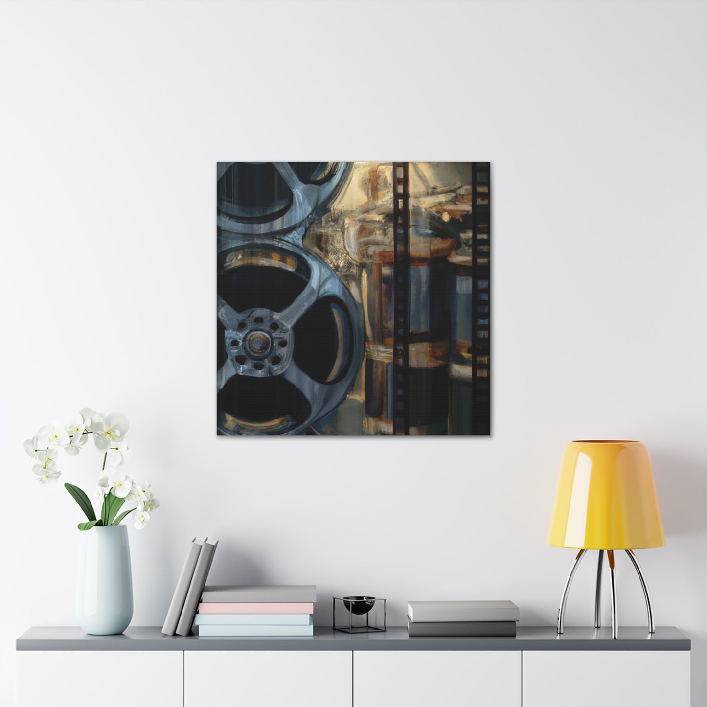 "Cinematic Movie Reel" - Canvas