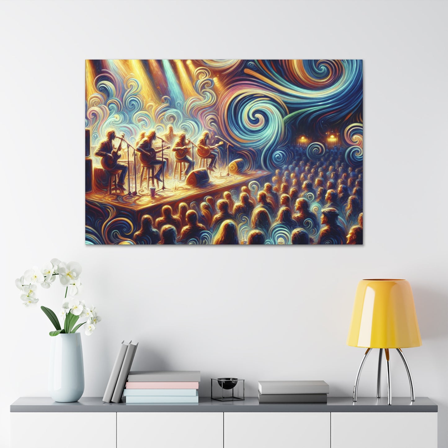 "Sonic Opulence Unleashed" - Canvas