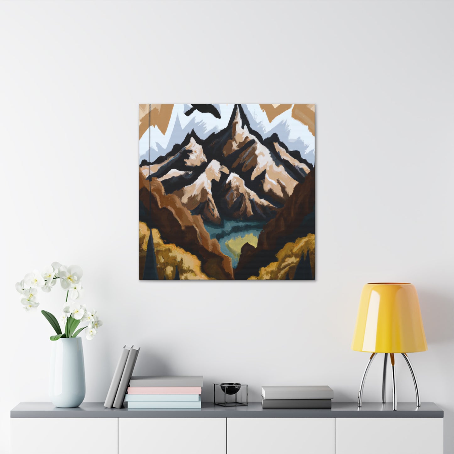 "Condor's Majestic Flight" - Canvas