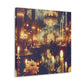 Whispered Revelry: Baroque Enclaves - Canvas