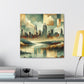 "Flourishing Queen City" - Canvas