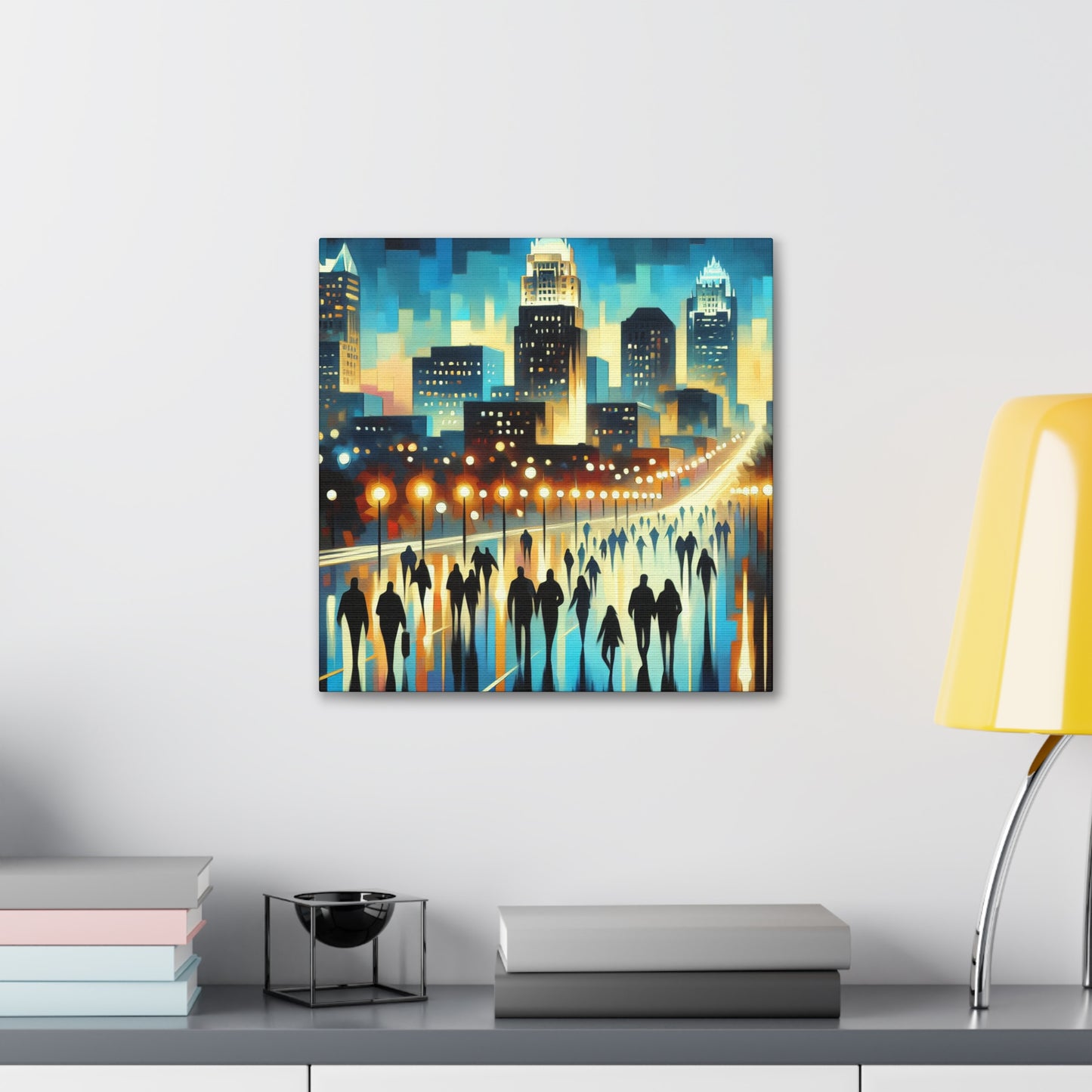 Rhythmic Raleigh Reverie - Canvas