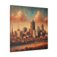 "Concrete Symphony: Urban Elegance" - Canvas