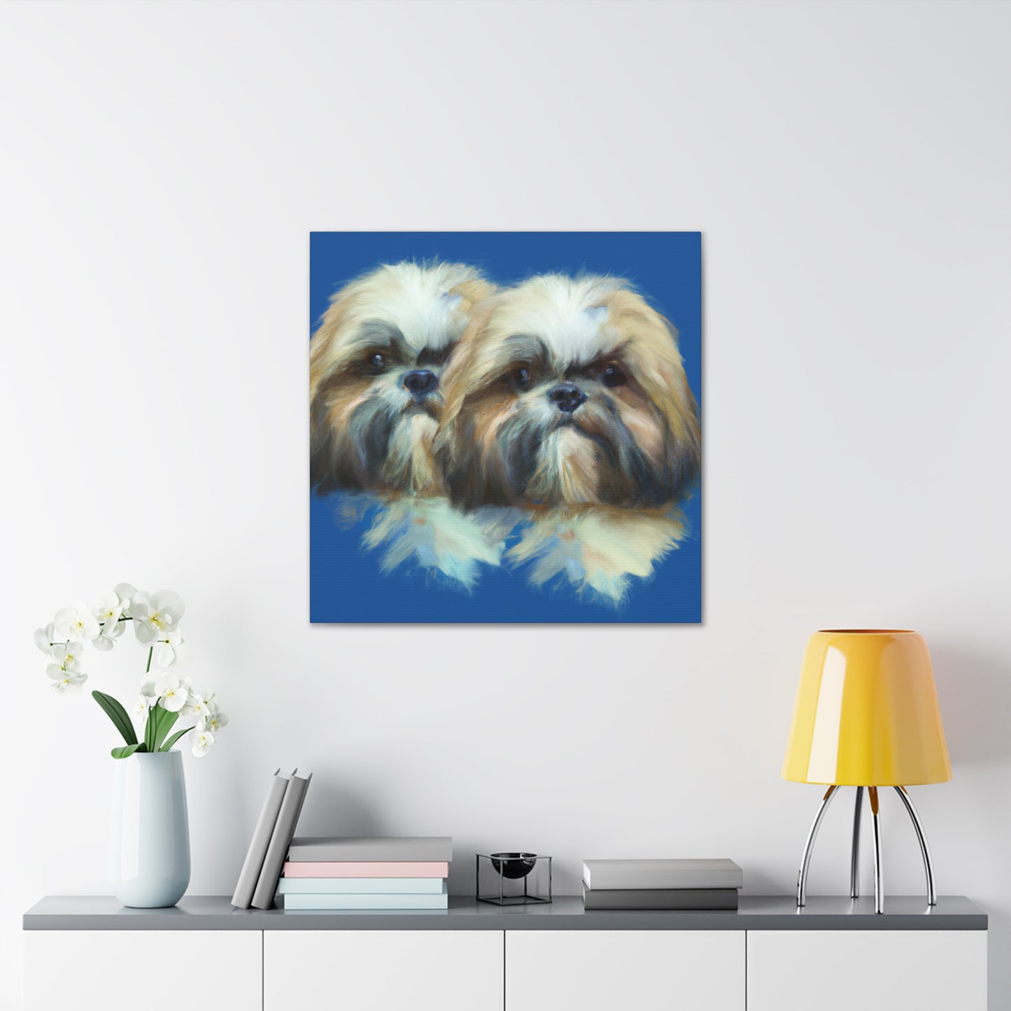 "Shih Tzu Hyperrealism" - Canvas