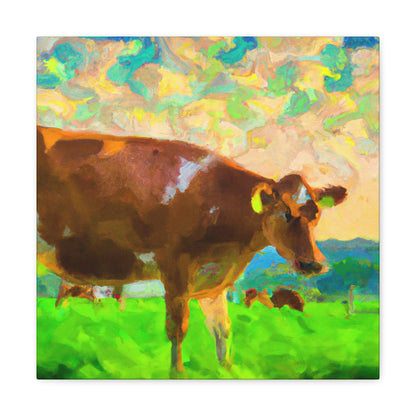 Jersey Cow Majesty Quality - Canvas