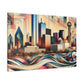 "Dallas Symphony of Contrasts" - Canvas