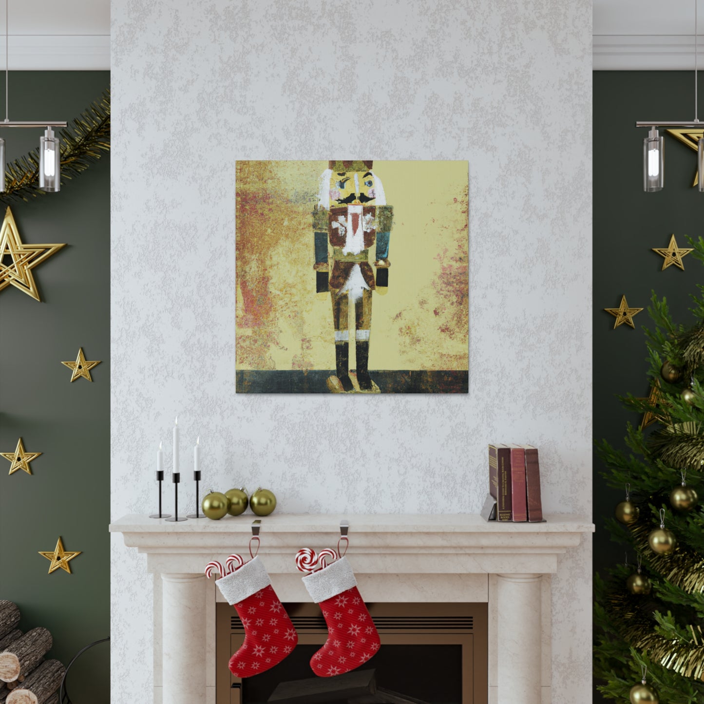 "Nutcracker Deco Dream" - Canvas