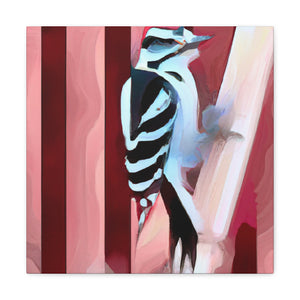 Downy Woodpecker Dreams - Canvas