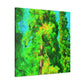 Cypress Tree Impressionism - Canvas