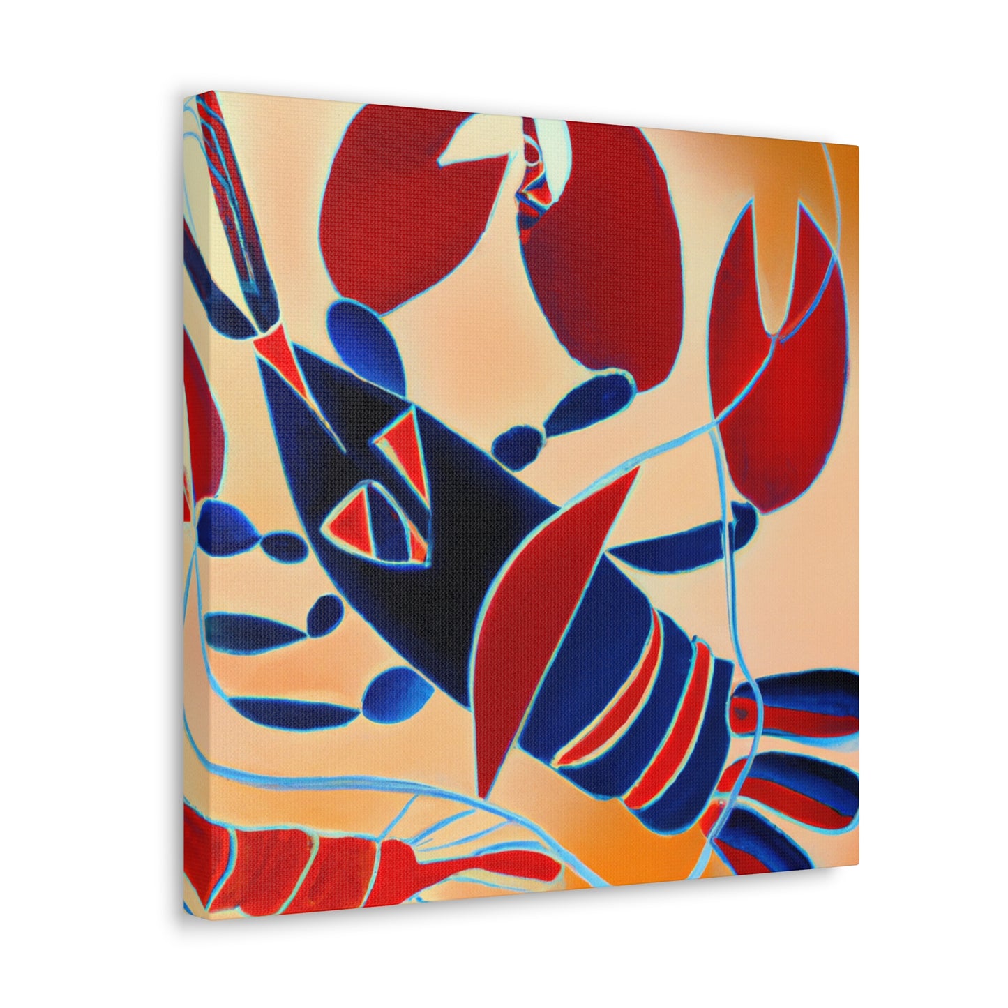 Lobster in Art Deco - Canvas