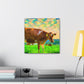 Jersey Cow Majesty Quality - Canvas