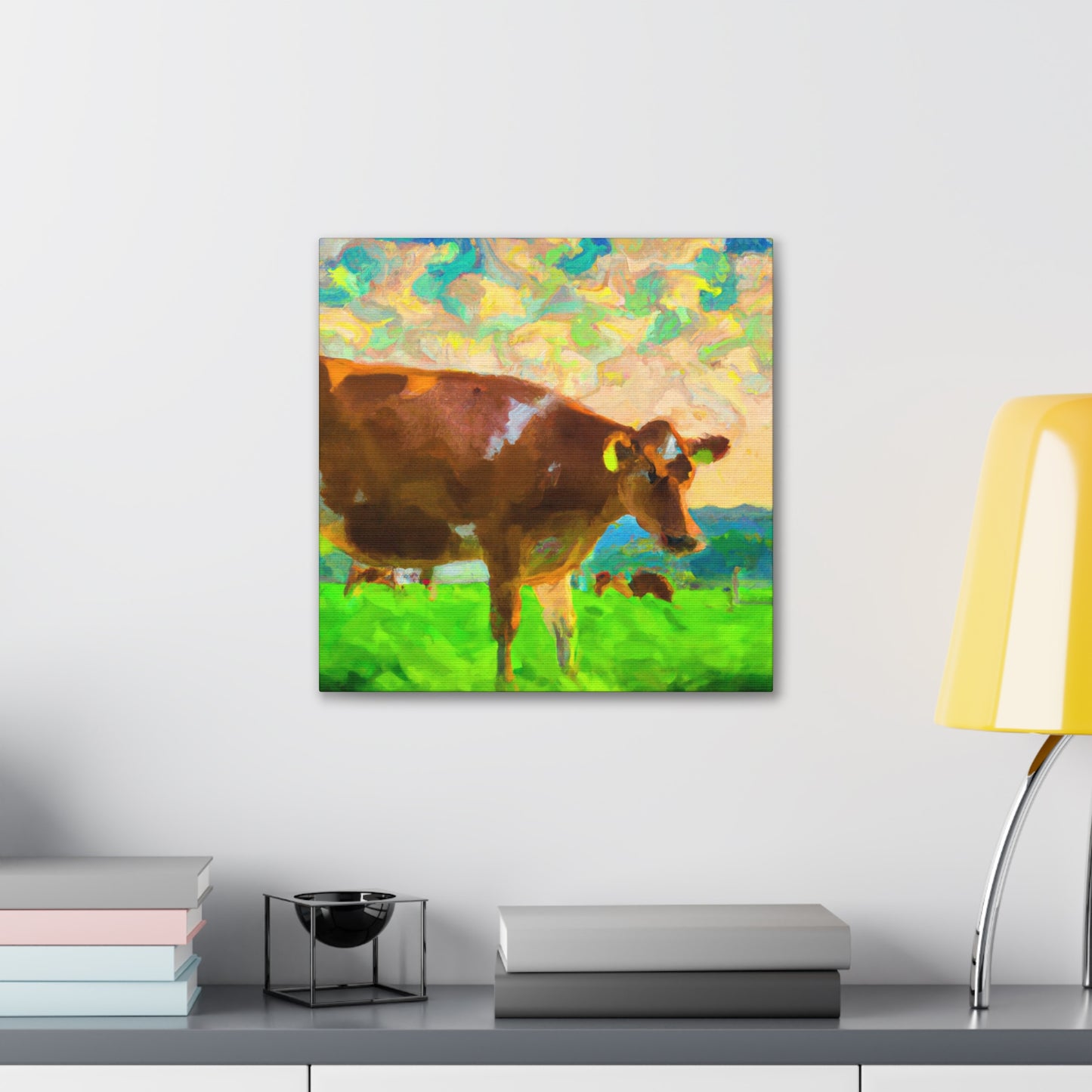 Jersey Cow Majesty Quality - Canvas