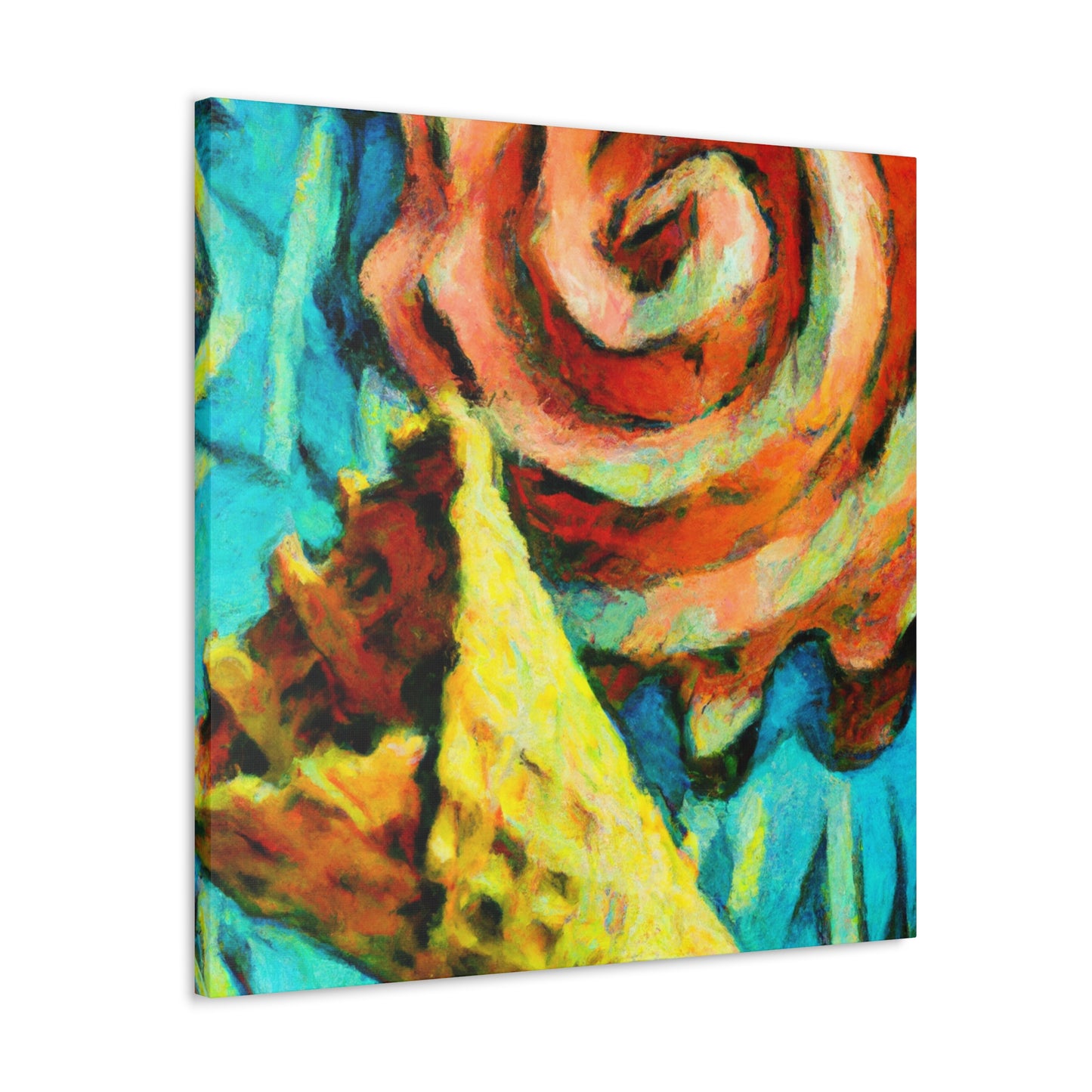 "Melting Summer Treats" - Canvas