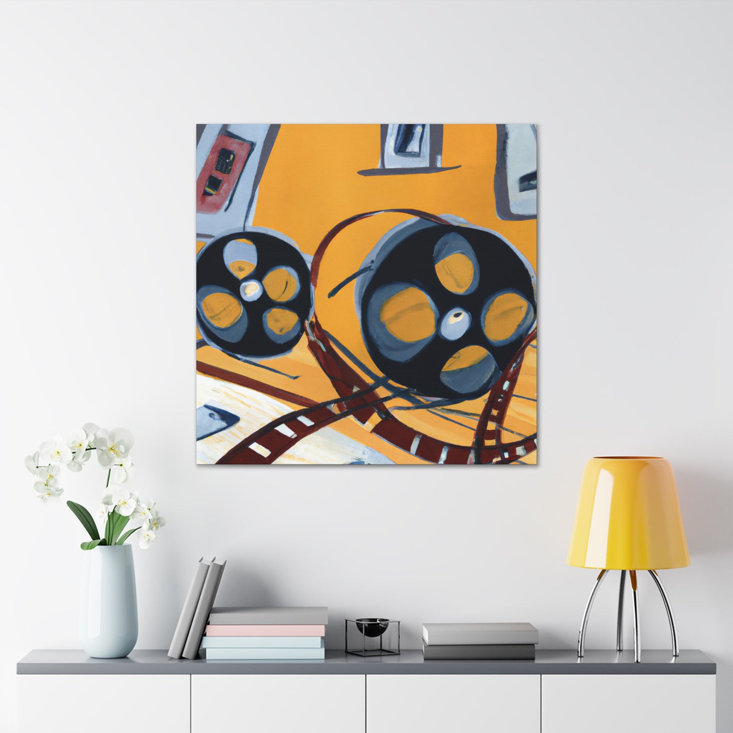 Movie Reel Dreamscape - Canvas