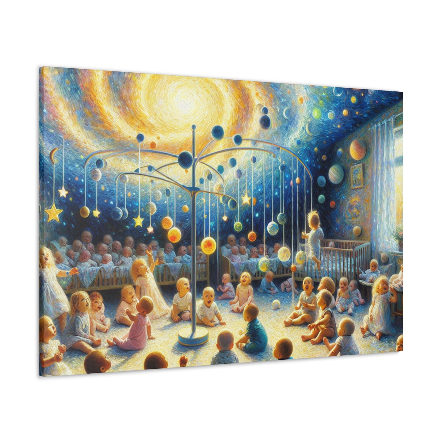 Starry Celestial Reverie - Canvas