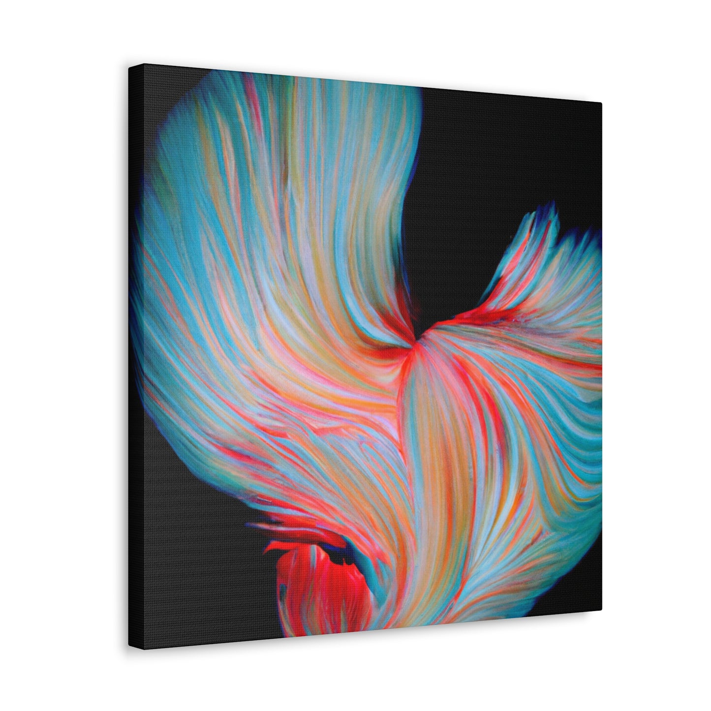 "Betta: Abstract Love" - Canvas