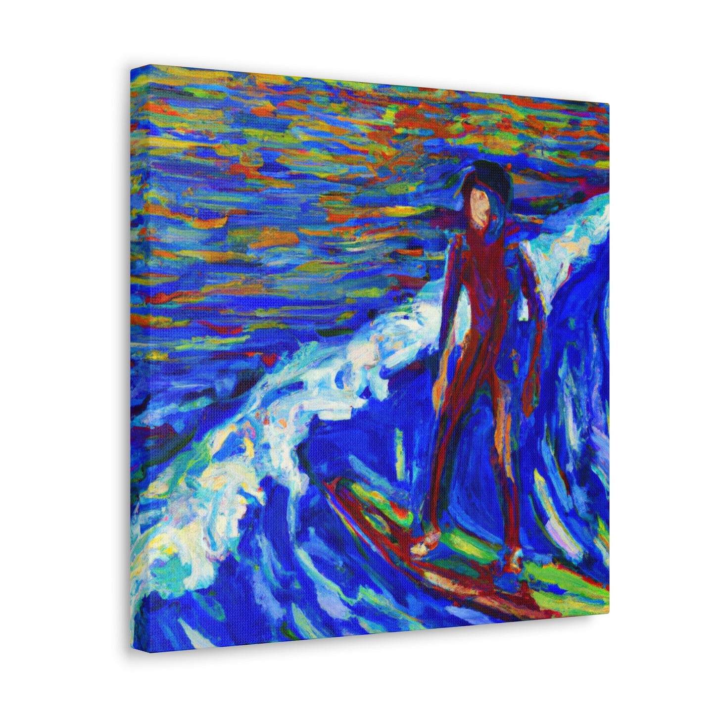 Surf's Up Impressionism - Canvas