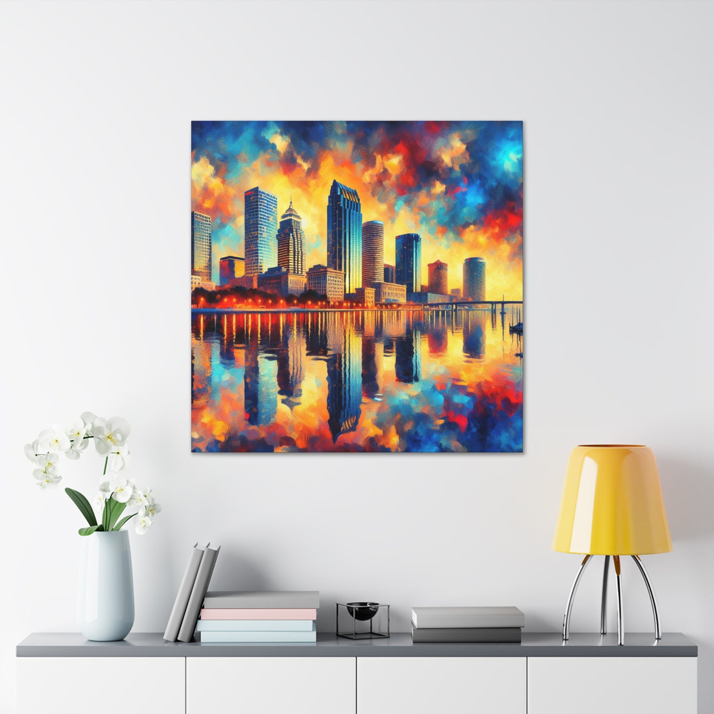 "Enigmatic Tampa Dreams" - Canvas