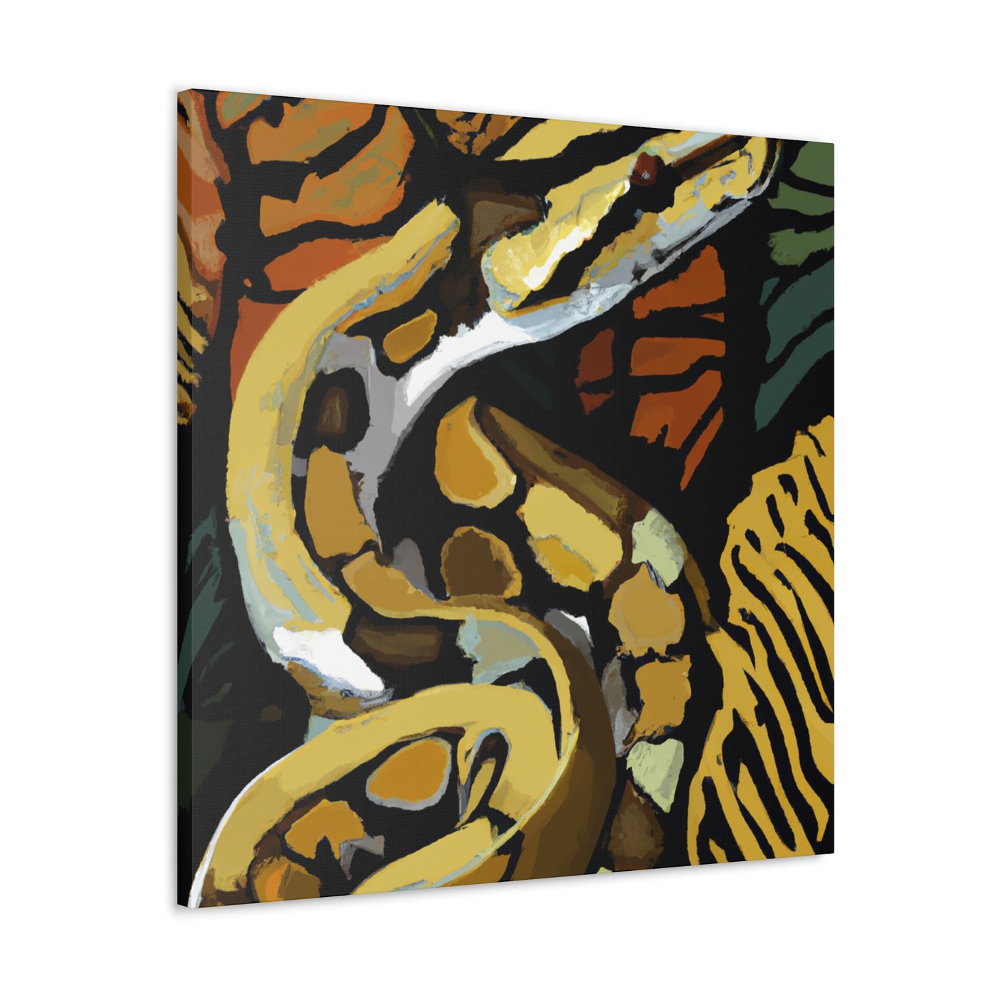 "Ball Python Conundrum" - Canvas