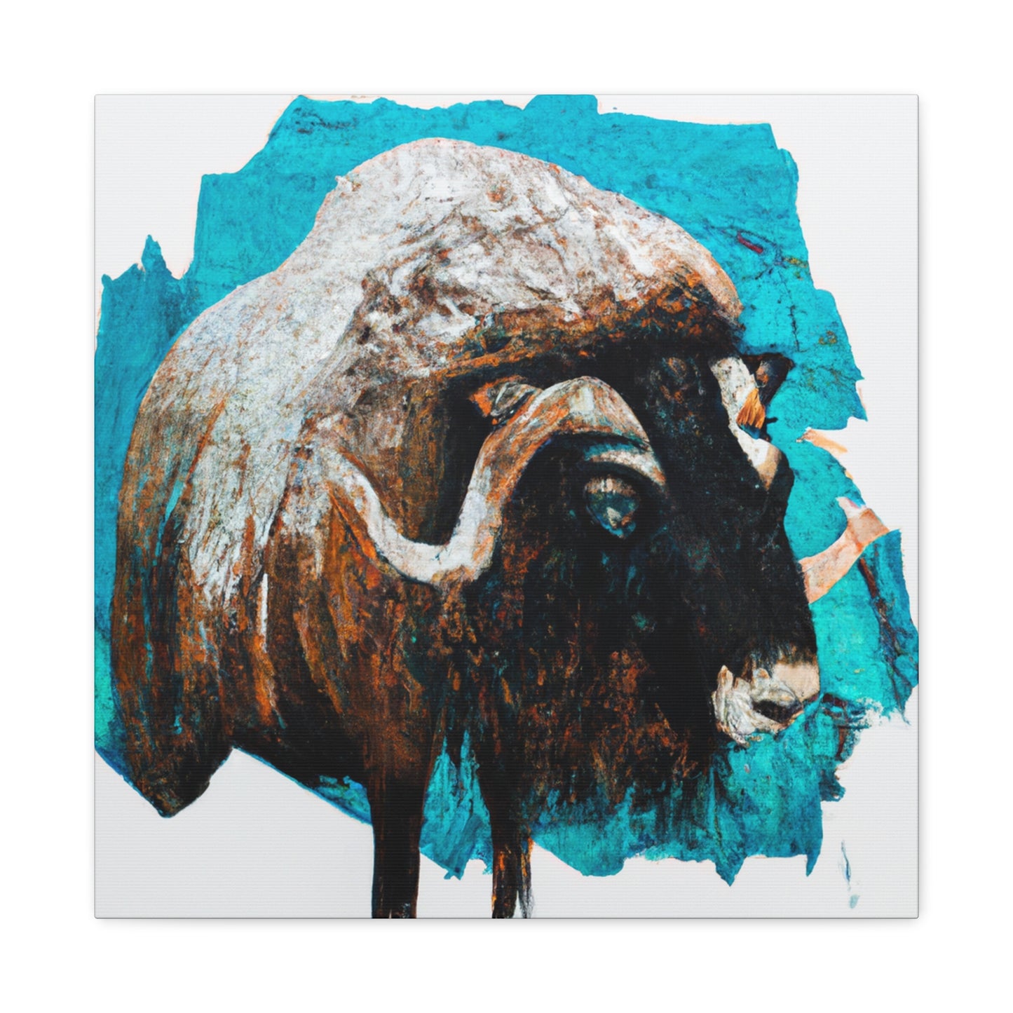 Musk Ox Surrealism - Canvas