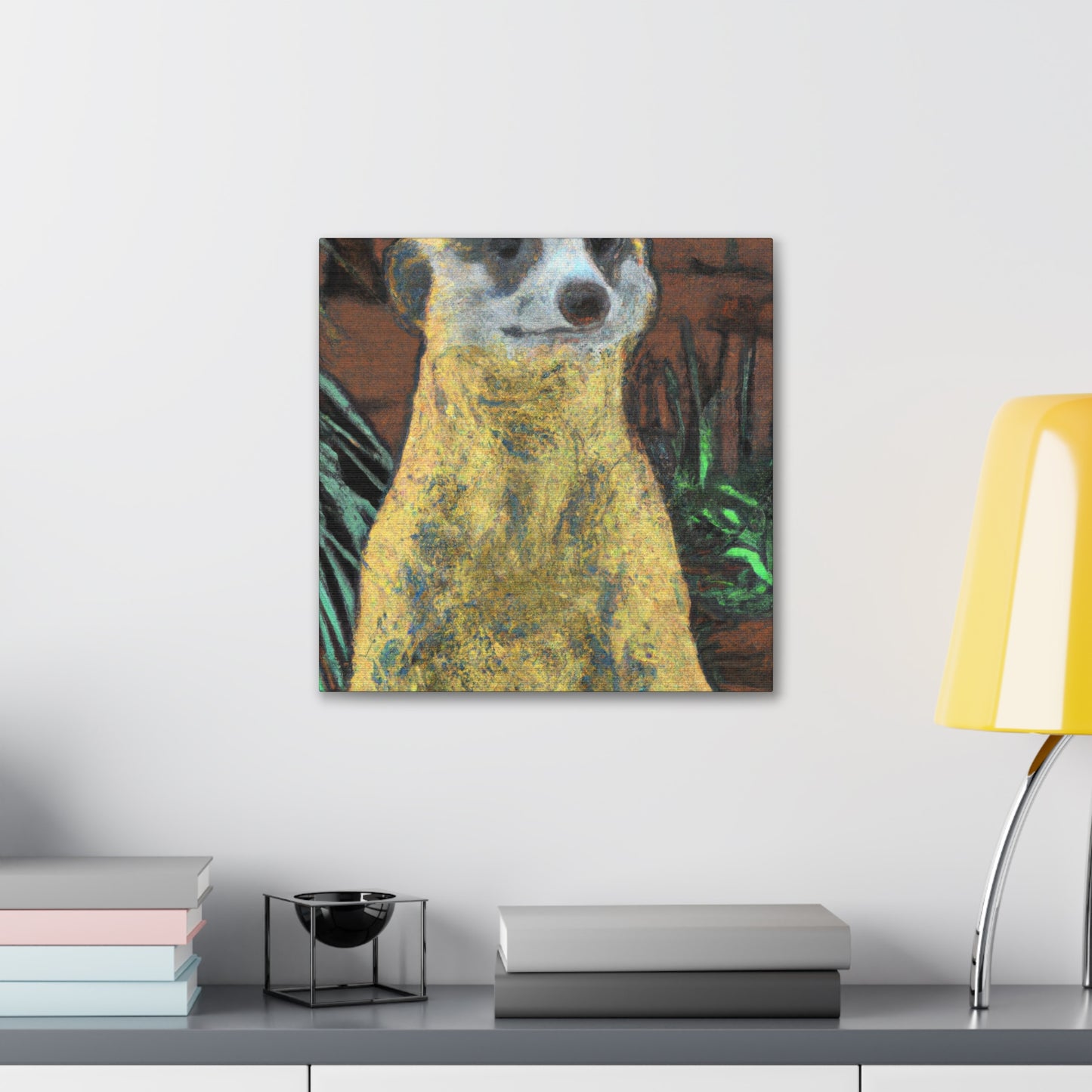 Meerkat in Nature'sSplendor - Canvas