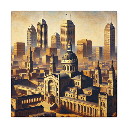 "Indy's Glorious Renaissance" - Canvas