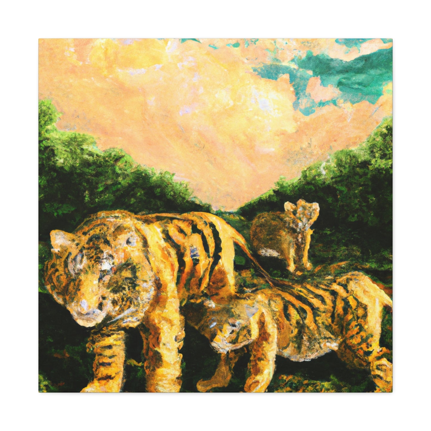 Tiger Beyond Reality - Canvas